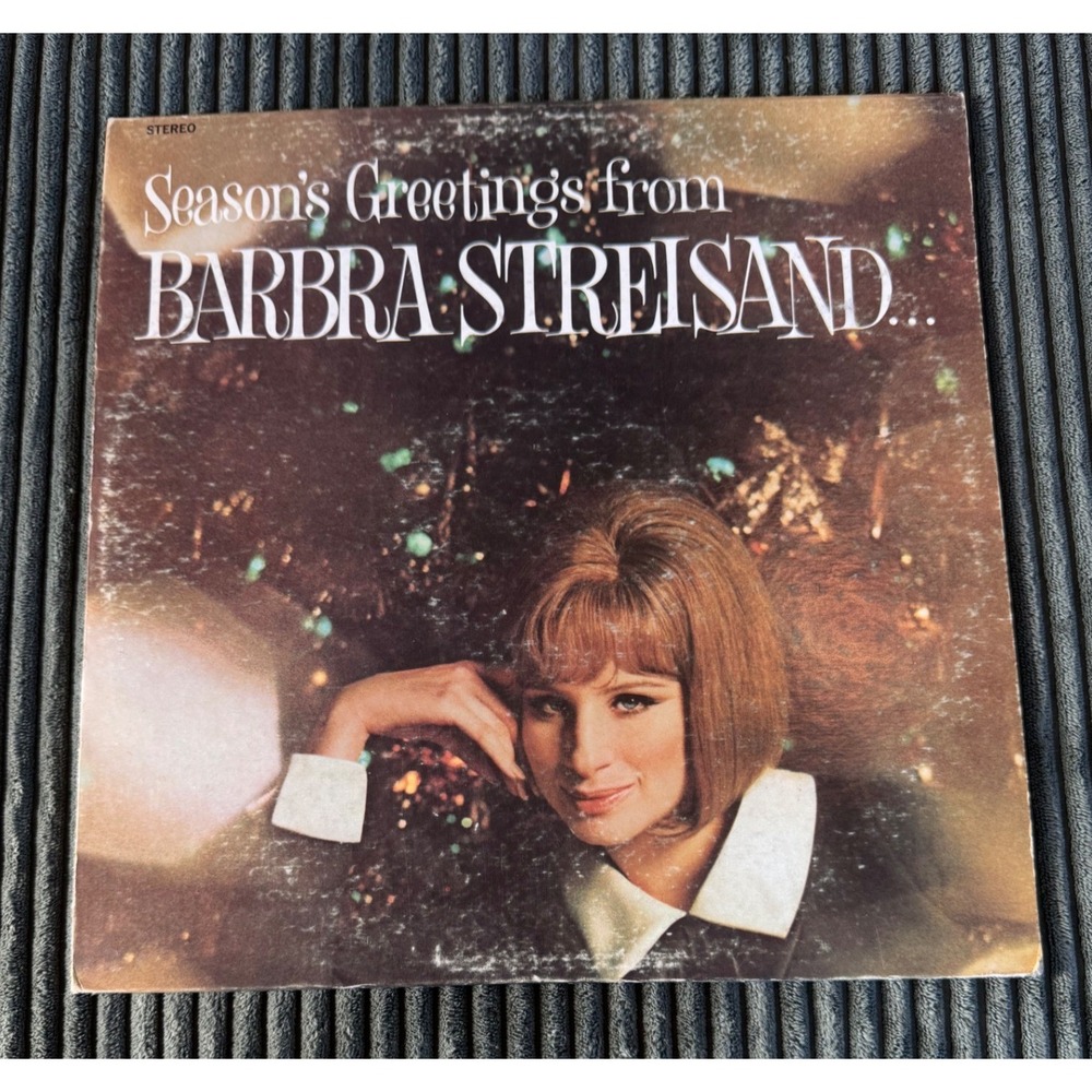 Season's Greetings Barbra Streisand and Friends Vinyl LP Maxwell House‎ CSS 1075